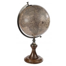 AUTHENTIC MODELS Hondius 1627 World Globe w/ Classic Stand Antique Reproduction   272900288274